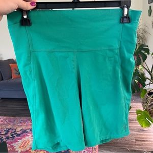 All in motion Green bike shorts